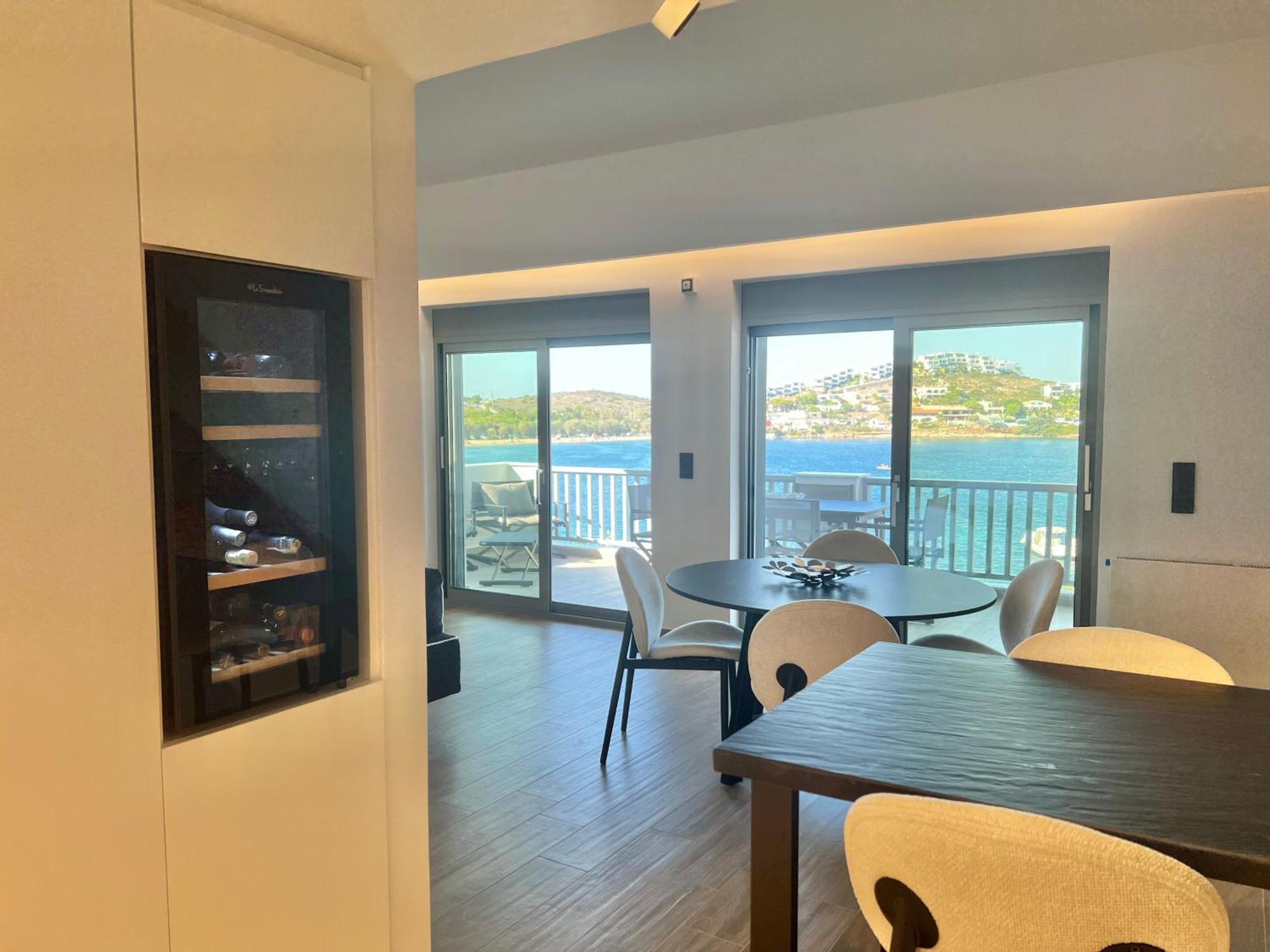 Sounio - Waterfront Luxury Spa Villa Pounta Zeza 170 Sqm On Private Beach 苏尼翁 外观 照片
